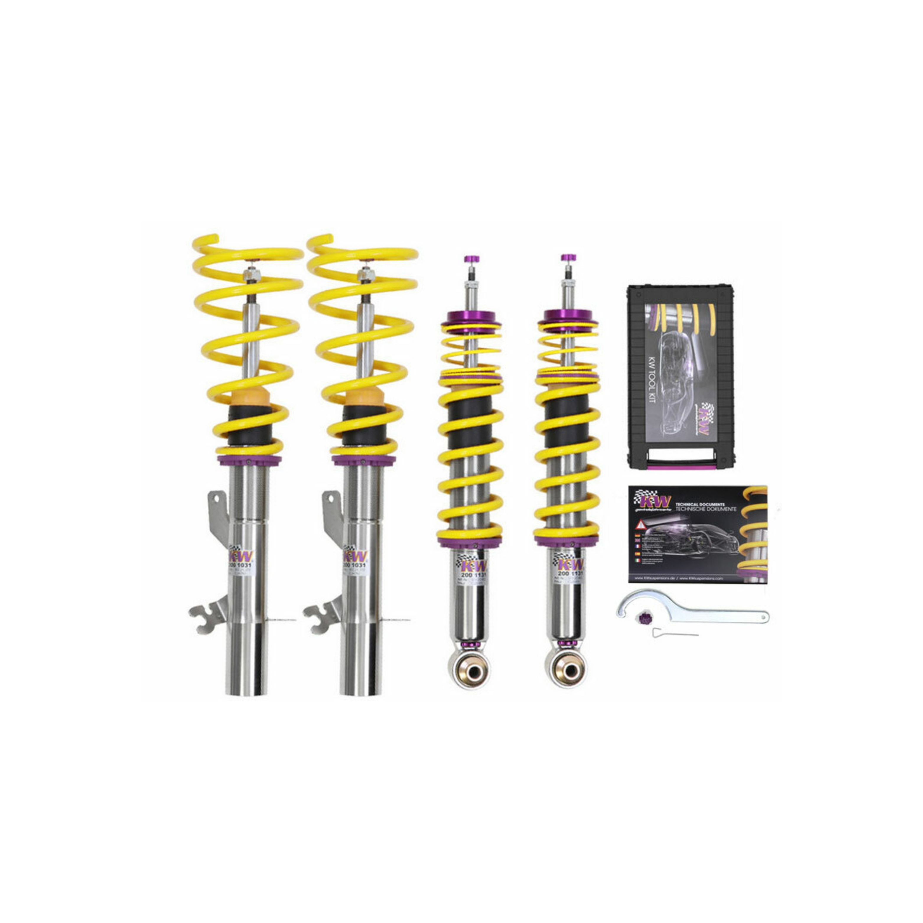 ชุดสปริงแบบปรับได้ KW Suspension